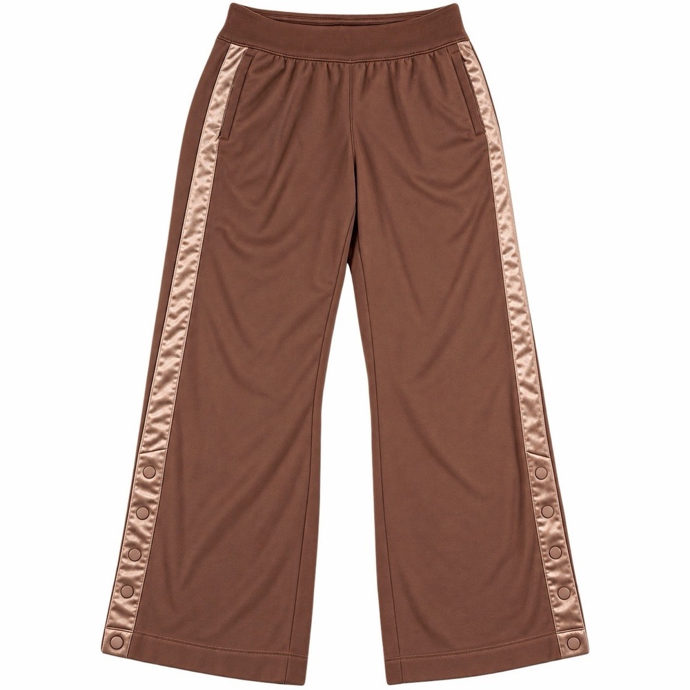 ATHLETA Retroplush Velvet Straight Leg Pants Tan S